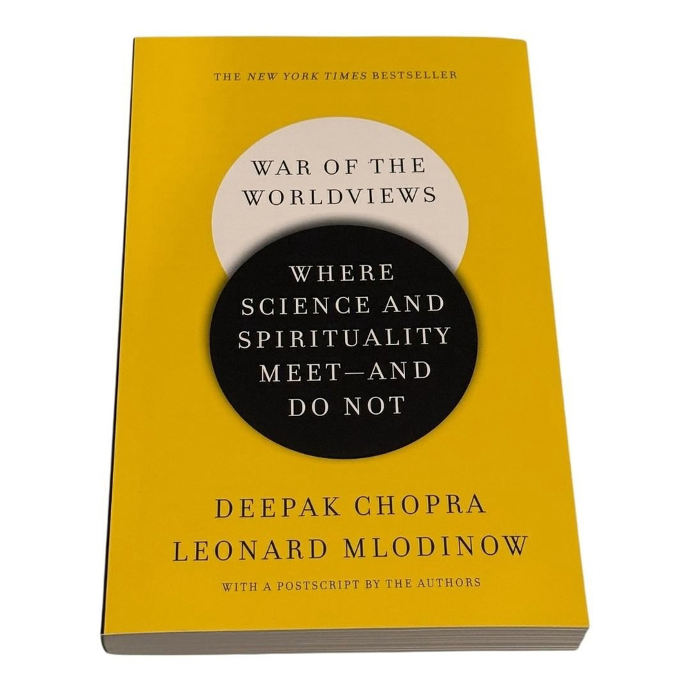 War of the Worldviews Chopra Mlodinow NYT Bestseller Science Paperback Book